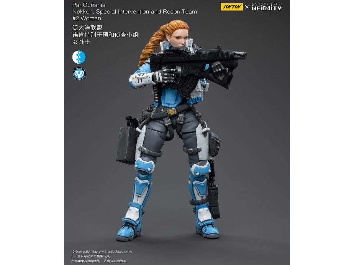 Joy Toy PanOceania Nokken, Special Intervention and Recon Team #2Woman | 6973130375192