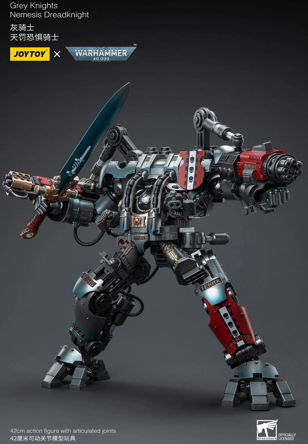 Grey Knights Nemesis Dreadknight (Including Grey Knights Terminator Caddon ibova)