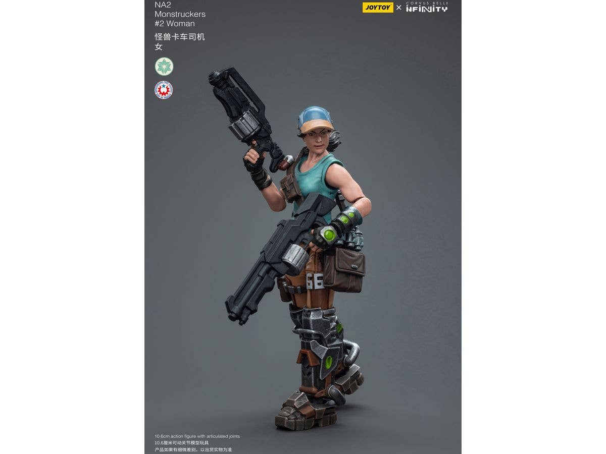 Joy Toy NA2 Monstruckers #2 Woman | 6973130377615