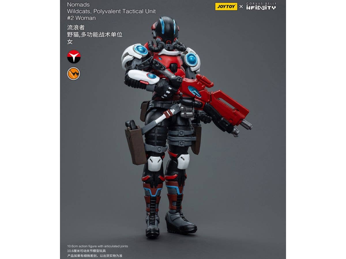 Joy Toy Nomads Wildcats, Polyvalent Tactical Unit #2 Woman | 6973130377639