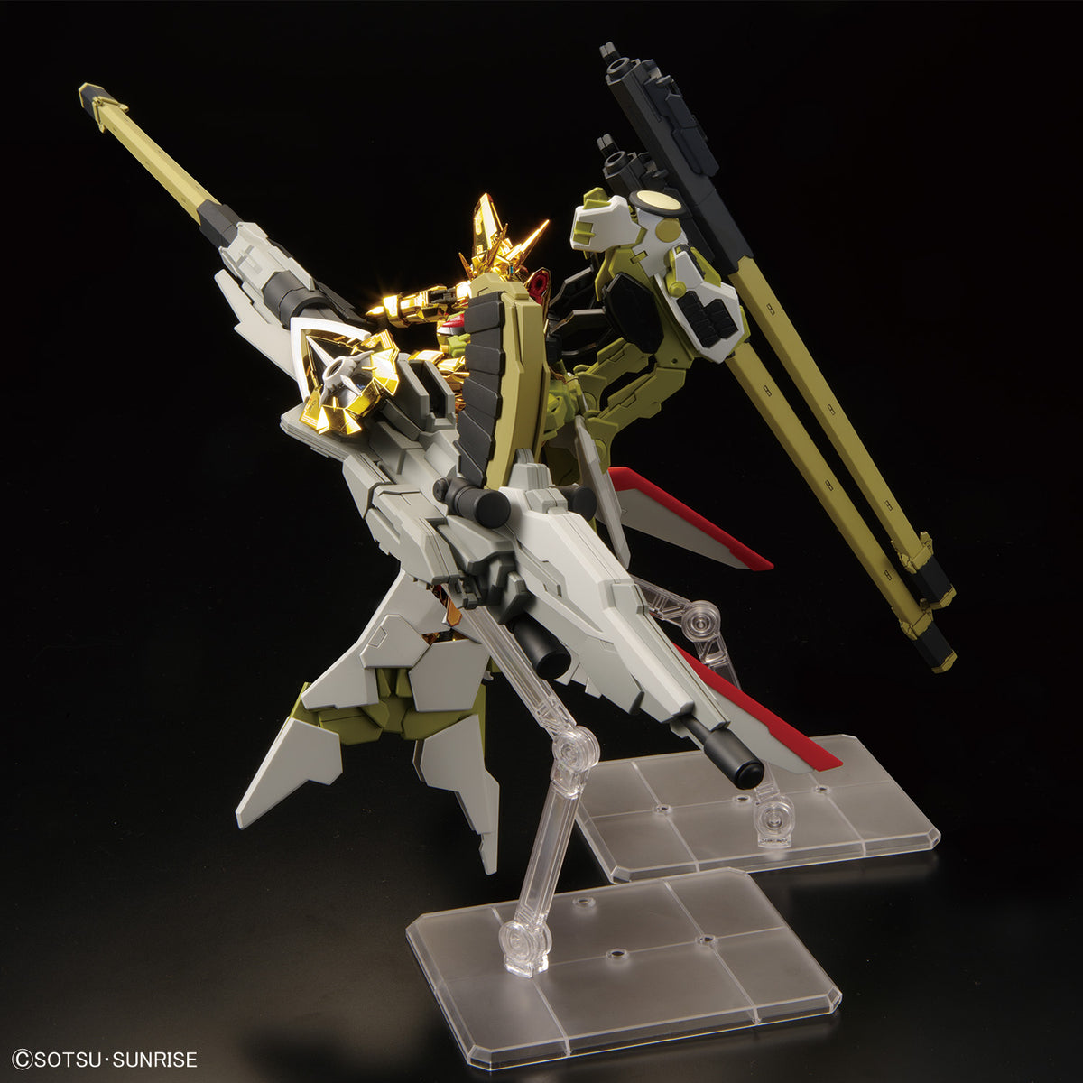 P-Bandai RG 1/144 The Gundam Base Limited Akatsuki Gundam (Oowashi Unit) & HG 1/144 Zeus Silhouette & Custom Joint Parts Set
