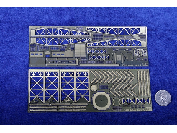 Fujimi 1/700 MS70012 Harbor Large Crane Set Etching Parts