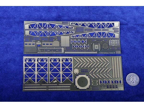 Fujimi 1/700 MS70012 Harbor Large Crane Set Etching Parts | 4968728115634