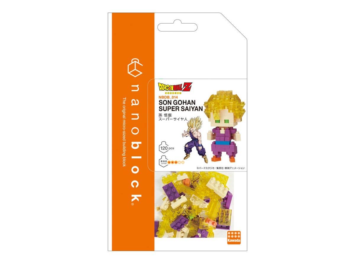 Nanoblock Character Collection Series, Son Gohan Super Saiyan 'Dragon Ball Z' | 4972825214220