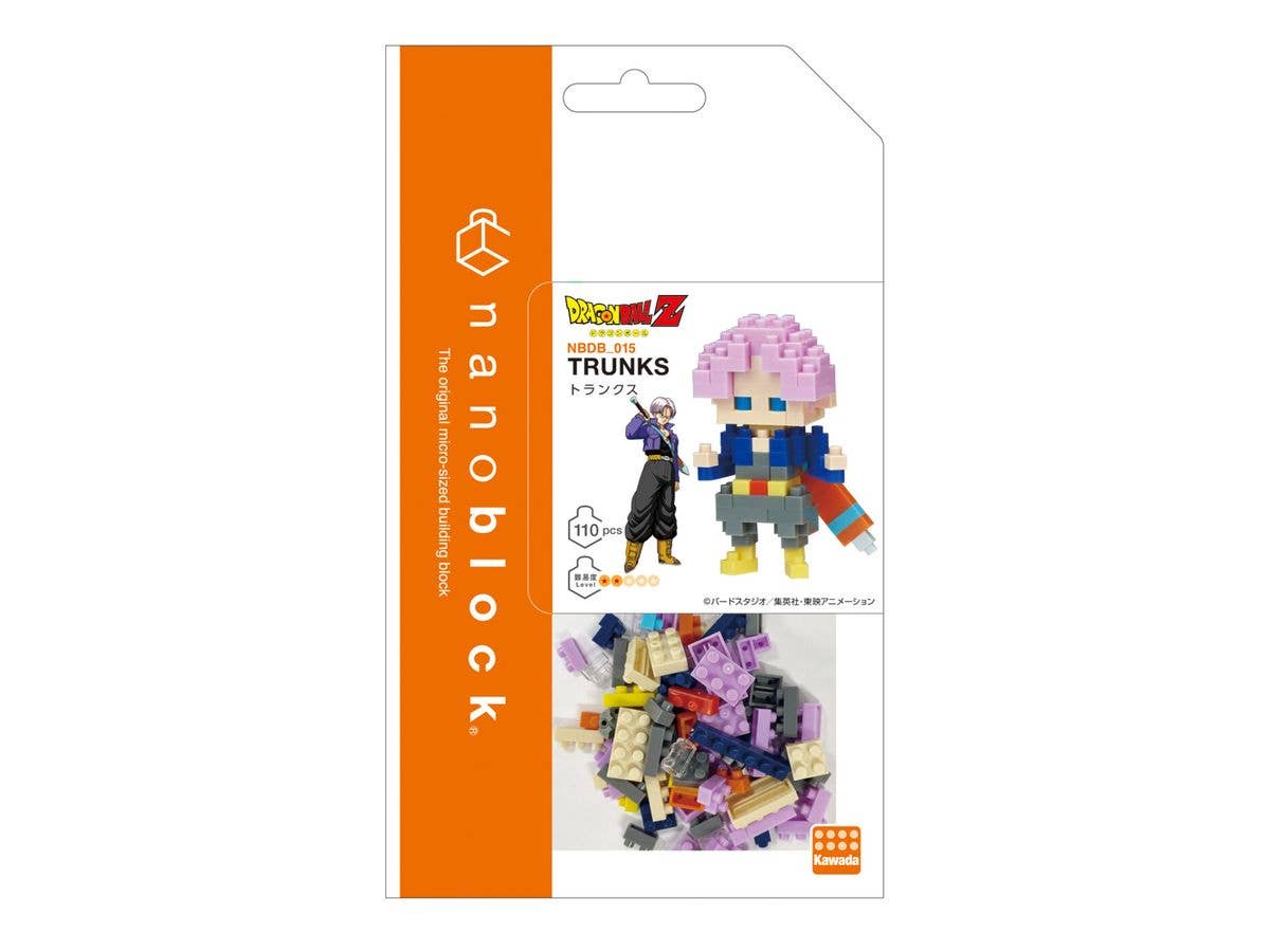 Nanoblock Character Collection Series, Trunks 'Dragon Ball Z' | 4972825214237