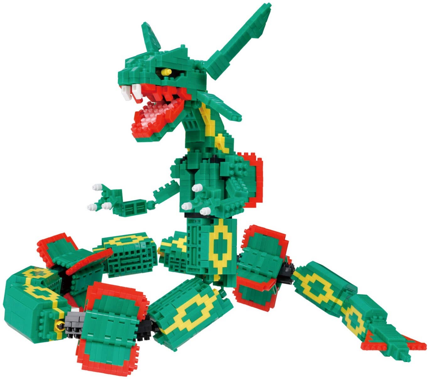 Pokémon - Pokemon - Rayquaza - Nanoblock, Pokémon x Nanoblock - Extreme DX(Kawada) | 4972825220481