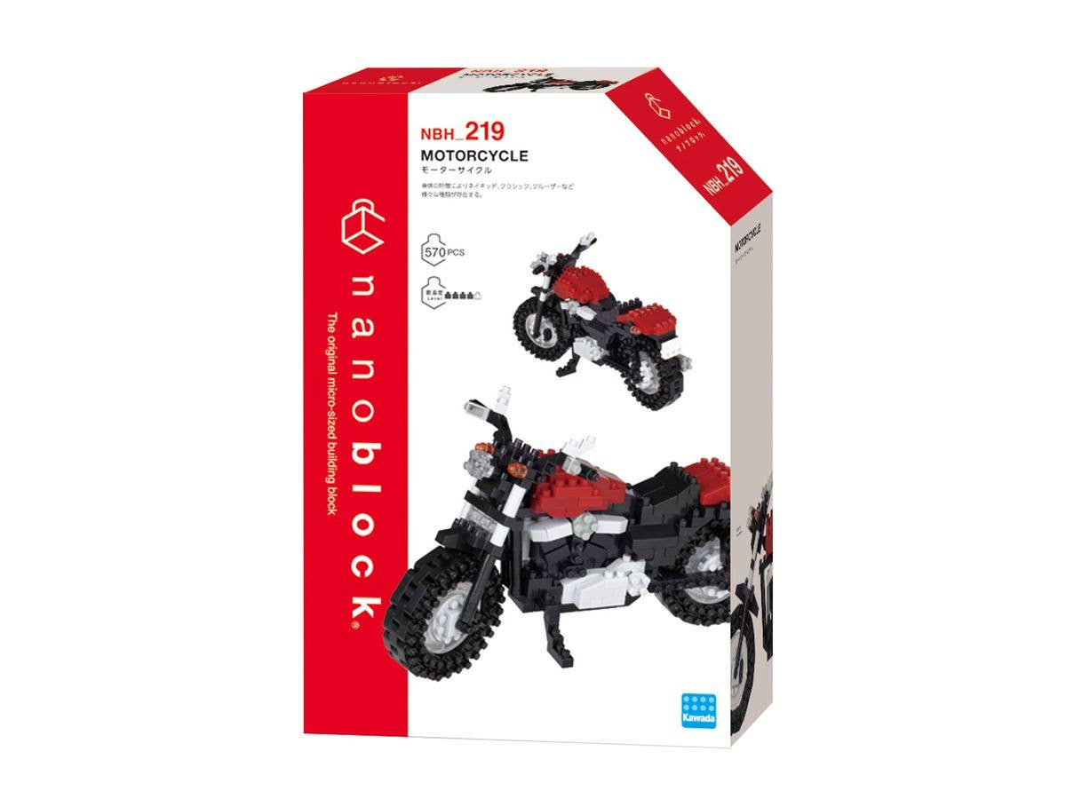 Nanoblock Sights to See Series Motorcycle "Vehicles" | 4972825221426