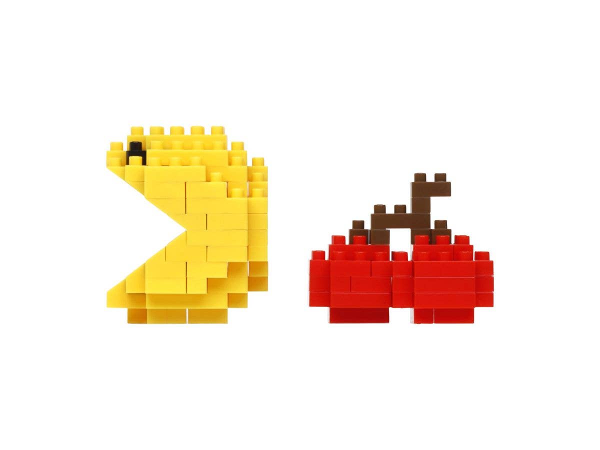 Nanoblock Character Collection Series, Pac-Man & Cherry 'Pac-Man' | 4972825222072