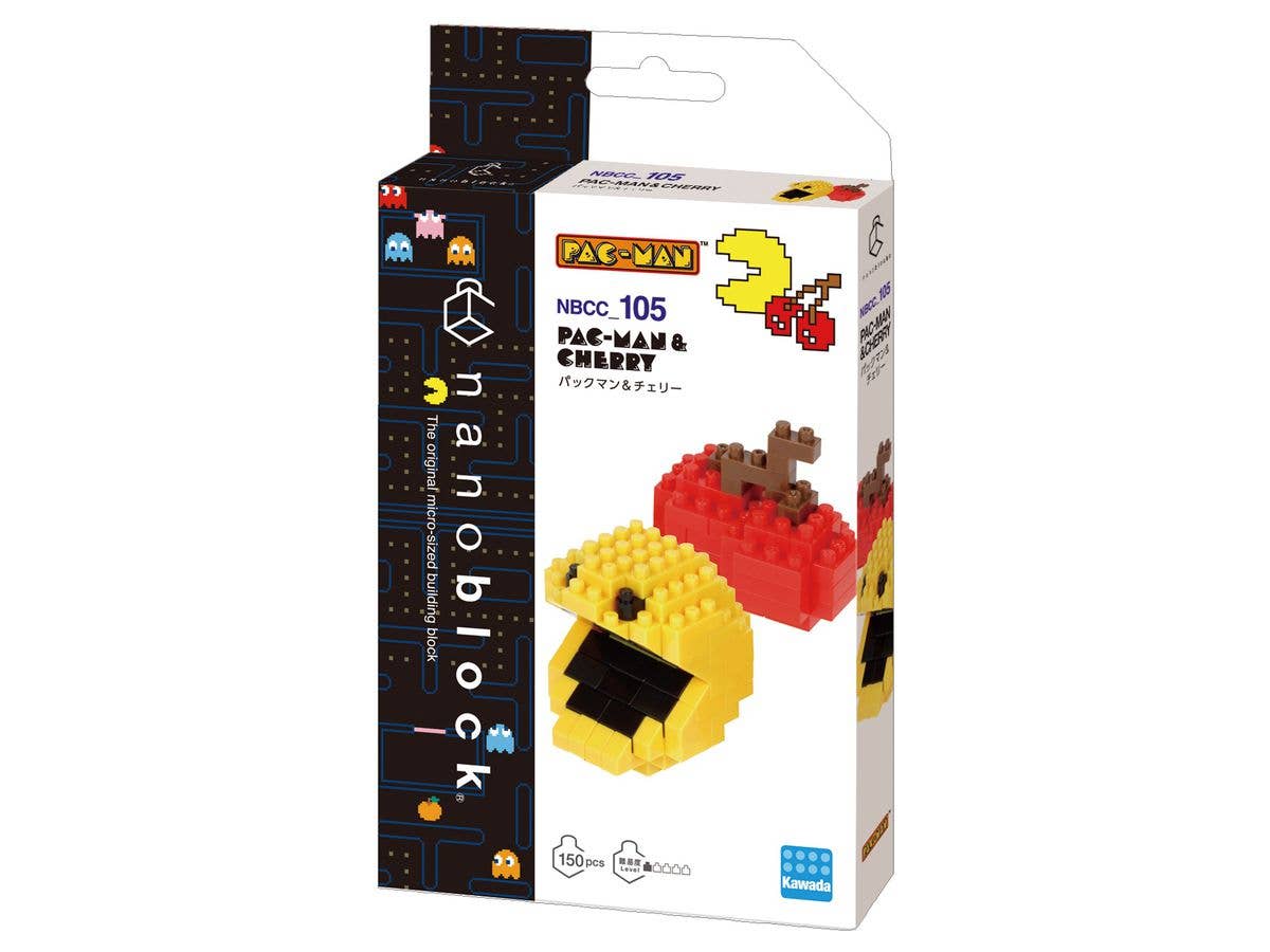 Nanoblock Character Collection Series, Pac-Man & Cherry 'Pac-Man' | 4972825222072