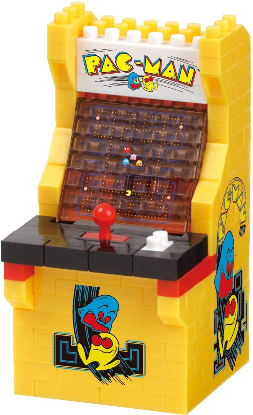 Nanoblock Character Collection Series, Pac-Man Arcade Machine 'Pac-Man' | 4972825222096