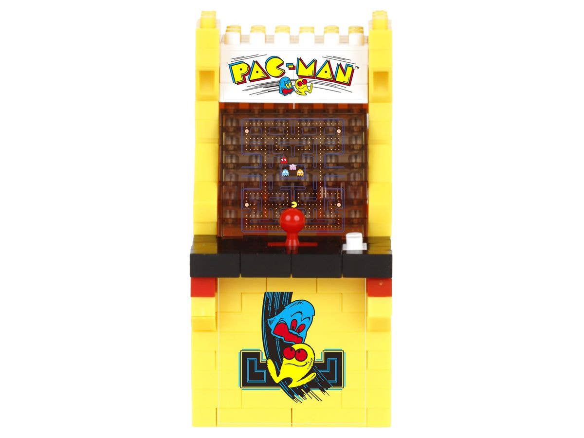 Nanoblock Character Collection Series, Pac-Man Arcade Machine 'Pac-Man' | 4972825222096