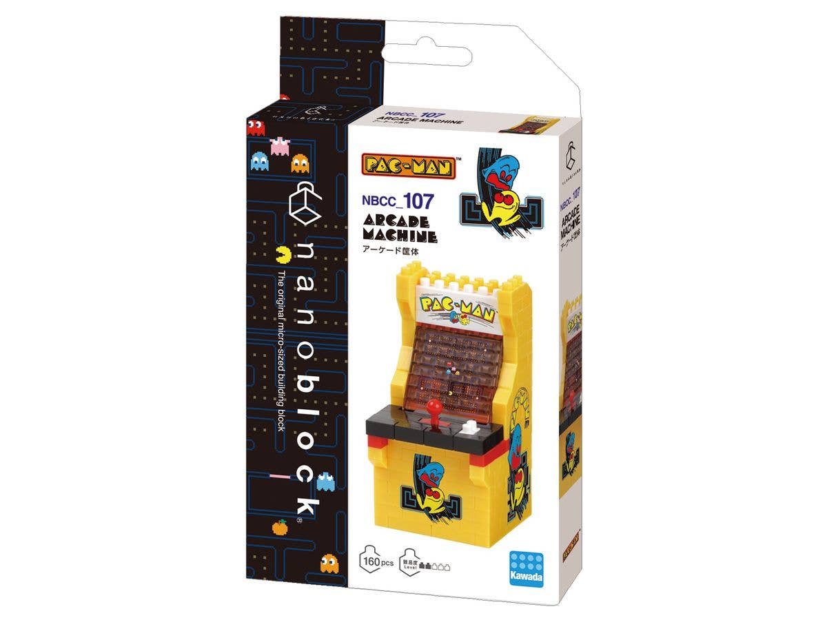 Nanoblock Character Collection Series, Pac-Man Arcade Machine 'Pac-Man' | 4972825222096