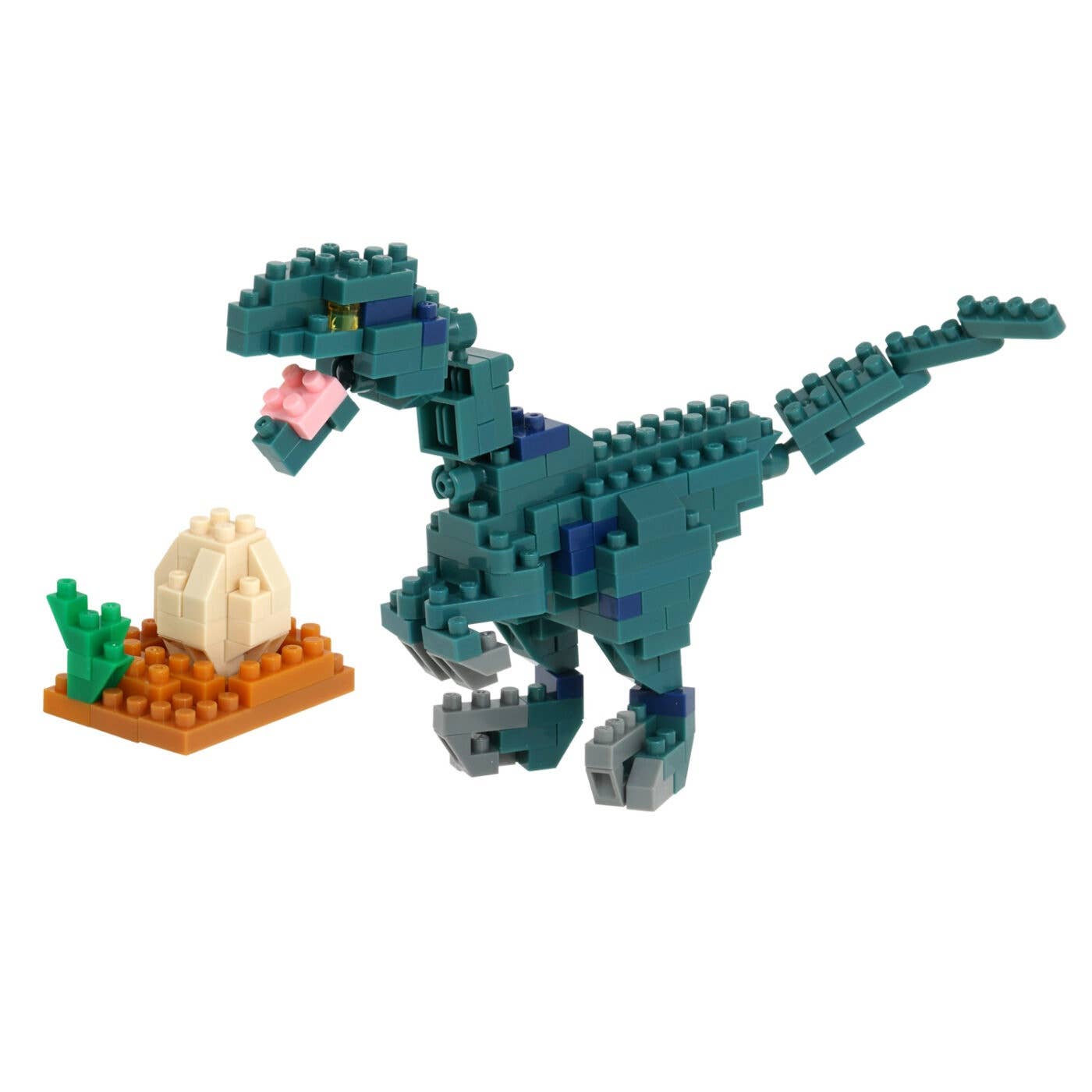 Nanoblock Collection Series Velociraptor "Dinosaurs" | 4972825223796