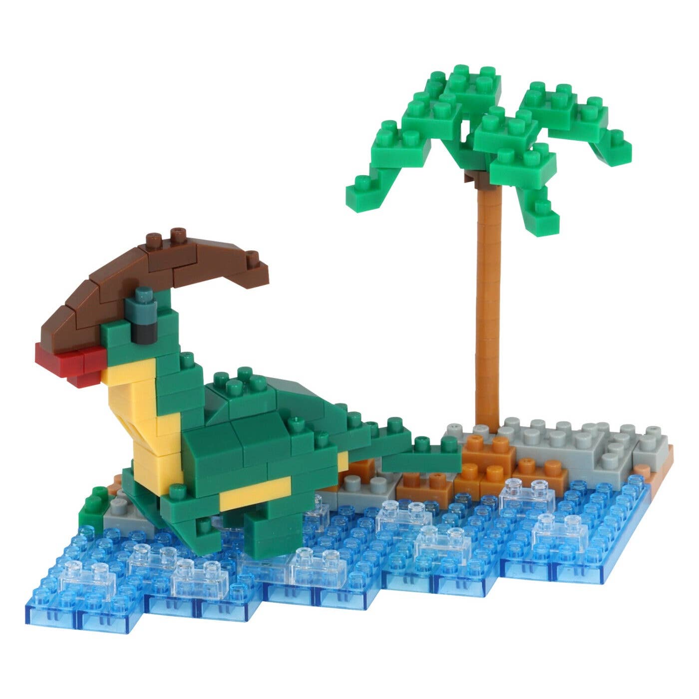 Nanoblock Collection Series Waterside Parasaurolophus "Dinosaurs" | 4972825223840