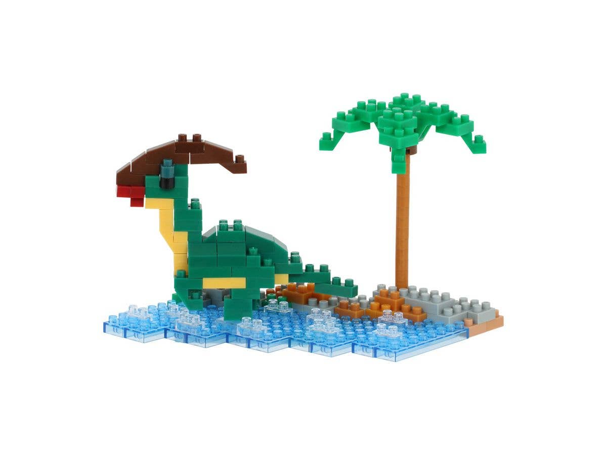 Nanoblock Collection Series Waterside Parasaurolophus "Dinosaurs" | 4972825223840