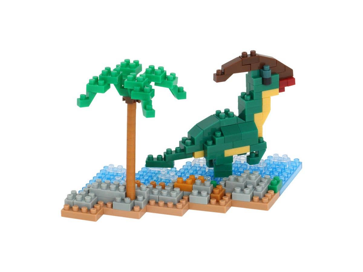 Nanoblock Collection Series Waterside Parasaurolophus "Dinosaurs" | 4972825223840