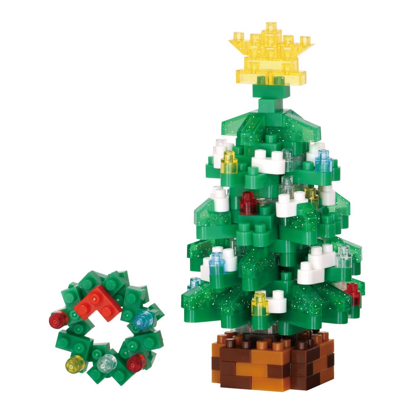 Nanoblock Collection Series, Christmas Tree "Christmas" | 4972825223888