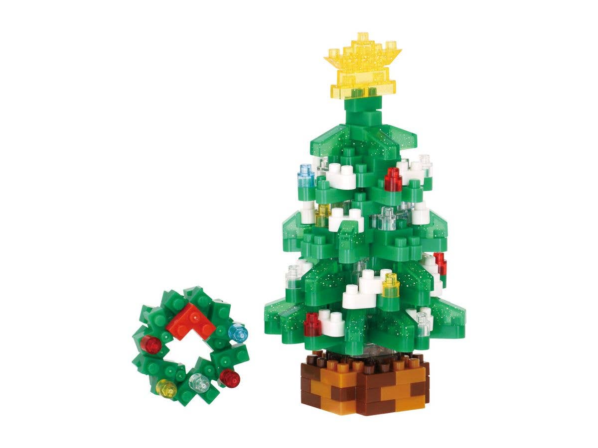 Nanoblock Collection Series, Christmas Tree "Christmas" | 4972825223888