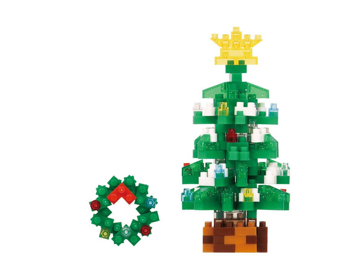 Nanoblock Collection Series, Christmas Tree "Christmas" | 4972825223888
