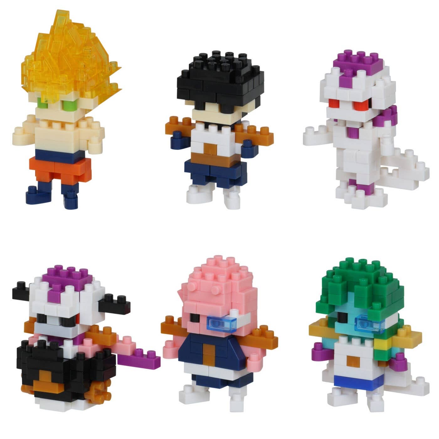 Nanoblock mininano Series Dragon Ball Z vol.2 "Dragon Ball Z", Blind Box of 6 | 4972825223901