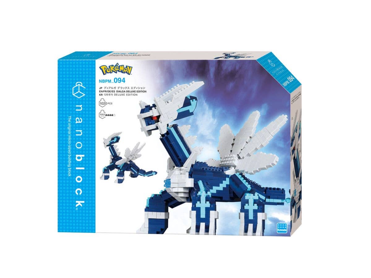 Pokémon - Pokemon - Dialga - Nanoblock, Pokémon x Nanoblock - Deluxe Edition(Kawada) | 4972825225301
