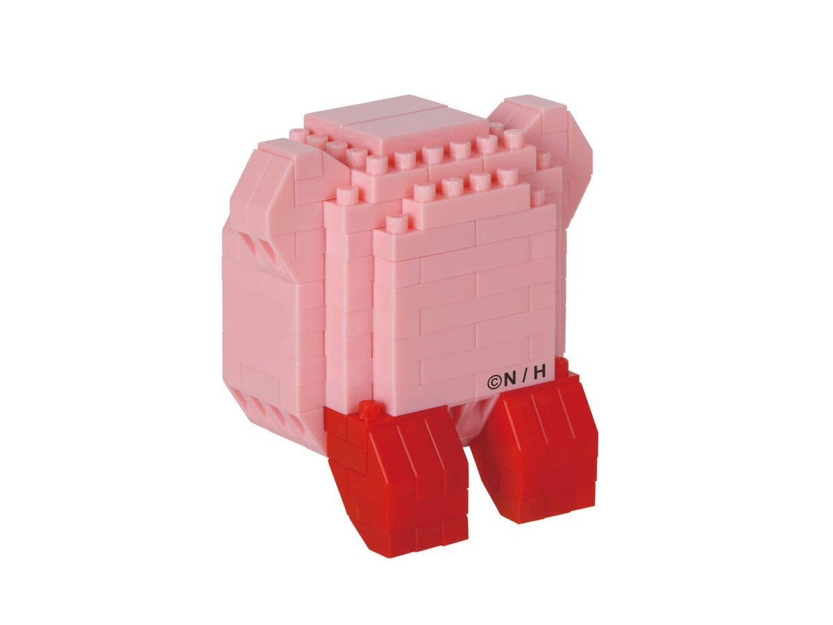 Nanoblock Character Collection Series Inhaling Kirby "Kirby" | 4972825227497