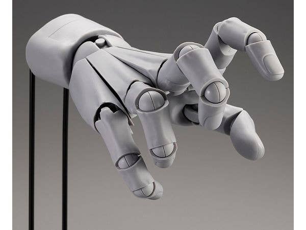 KOTOBUKIYA ARTIST SUPPORT ITEM HAND MODEL MEN’S/R -GRAY- | 4934054070763