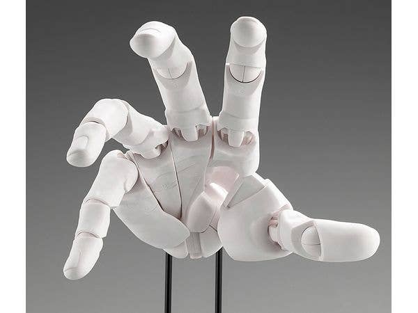 KOTOBUKIYA ARTIST SUPPORT ITEM HAND MODEL MEN’S/R -WHITE- | 4934054070770