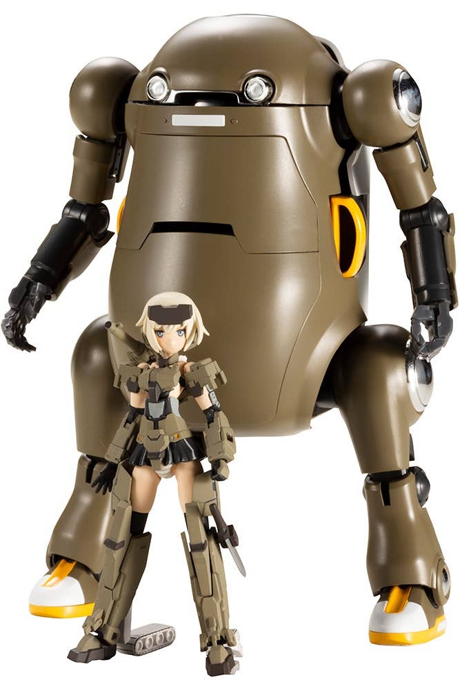 Kotobukiya Frame Arms Girl Hand Scale Gourai with 20 MechatroWeGo Brown"" | 4934054016518