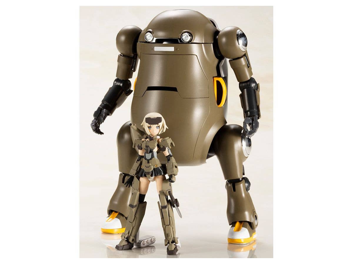 Kotobukiya Frame Arms Girl Hand Scale Gourai with 20 MechatroWeGo Brown"" | 4934054016518