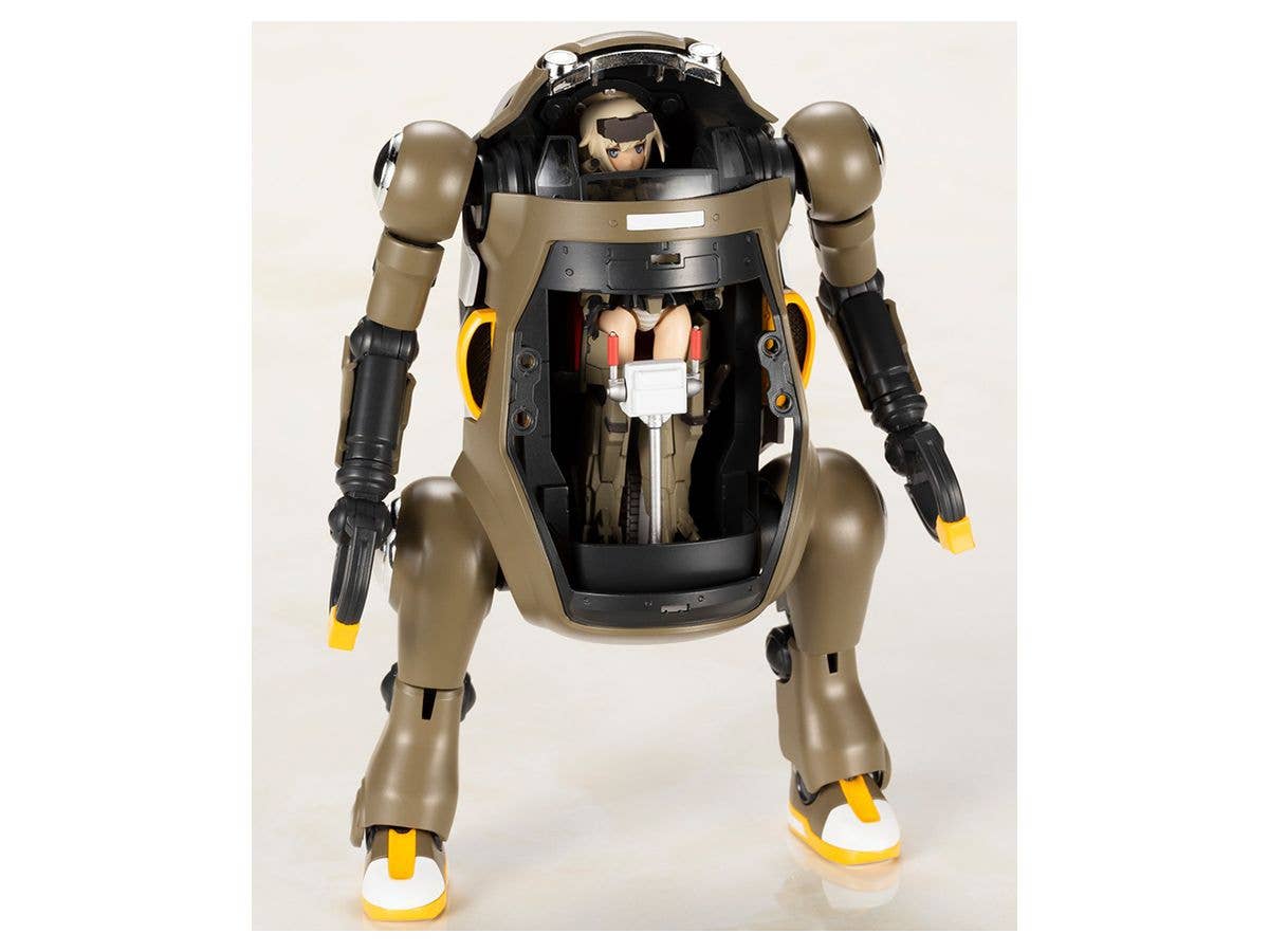 Kotobukiya Frame Arms Girl Hand Scale Gourai with 20 MechatroWeGo Brown"" | 4934054016518