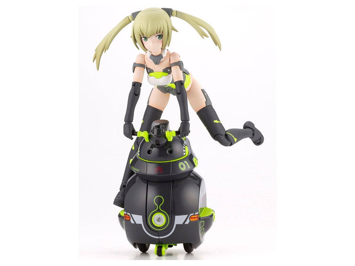 Kotobukiya Frame Arms Girl Series Innocentia (Racer) & Noseru (Racing Specs Ver.), Figure Kit | 4934054042883