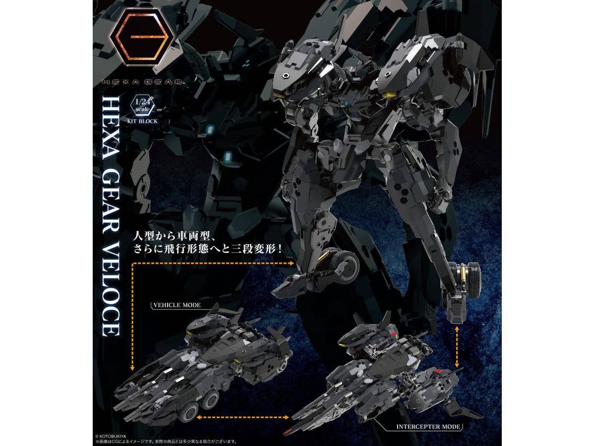 KOTOBUKIYA HEXA GEAR VELOCE | 4934054053629