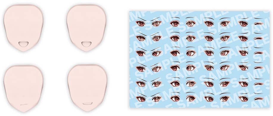 KOTOBUKIYA CUSTOMIZED FACE & DECAL SET Vol.1 | 4934054061860