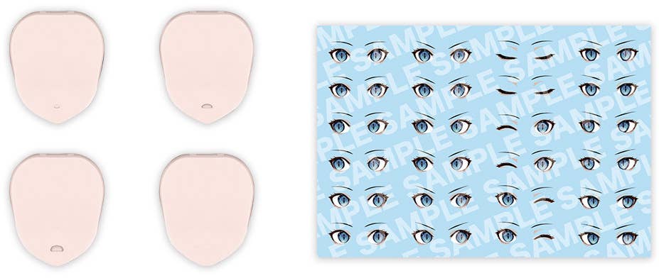 KOTOBUKIYA CUSTOMIZED FACE & DECAL SET Vol.3 | 4934054061884