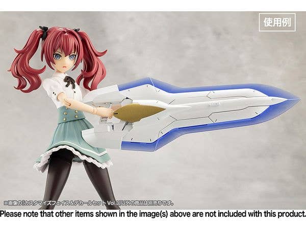 KOTOBUKIYA CUSTOMIZED FACE & DECAL SET Vol.3 | 4934054061884