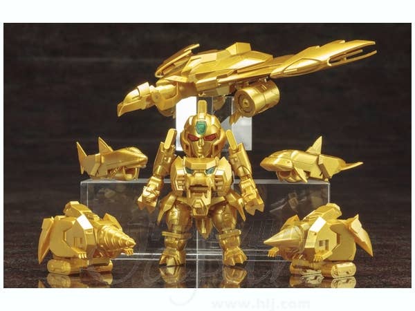 KOTOBUKIYA BRAVE KING GAO GAI GAR FAINAL GENESIC GAO GAI GAR THE GOLDEN DESTROYER D-STYLE PLASTIC MODEL KIT | 4934054106851