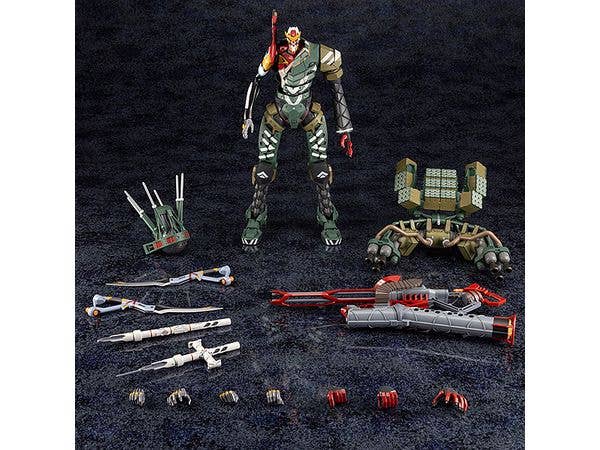 Kotobukiya 1/400 Evangelion:3.0+1.0 Thrice Upon A Time Series Evangelion Production Model-New 02 α(JA-02 Body Assembly Cannibalized), Plastic Model Kit | 4934054019366
