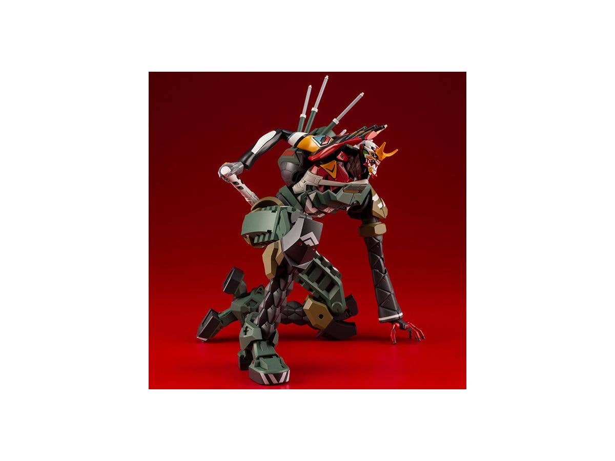 Kotobukiya 1/400 Evangelion:3.0+1.0 Thrice Upon A Time Series Evangelion Production Model-New 02 α(JA-02 Body Assembly Cannibalized), Plastic Model Kit | 4934054019366