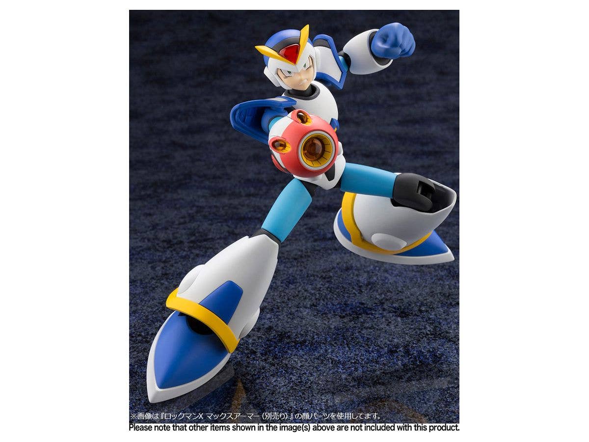 Kotobukiya 1/12 Mega Man X Series Mega Man X Full Armor / Rockman X Full Armor, Plastic Model Kit | 4934054041077
