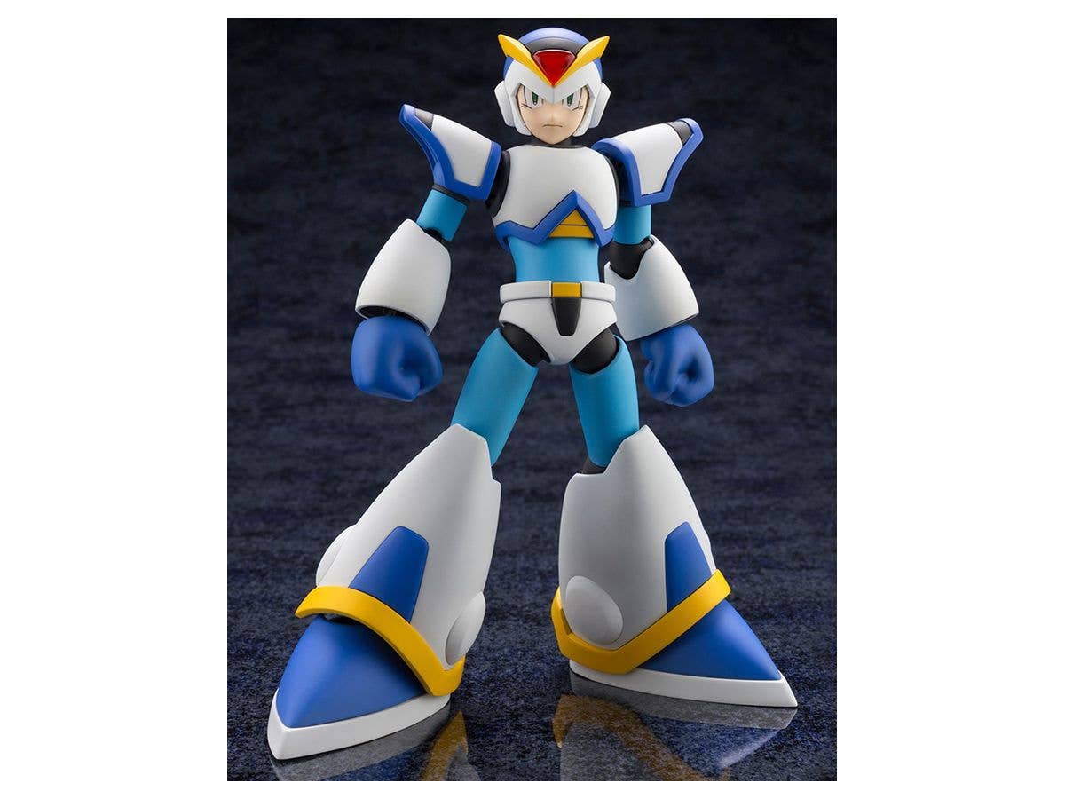 Kotobukiya 1/12 Mega Man X Series Mega Man X Full Armor / Rockman X Full Armor, Plastic Model Kit | 4934054041077