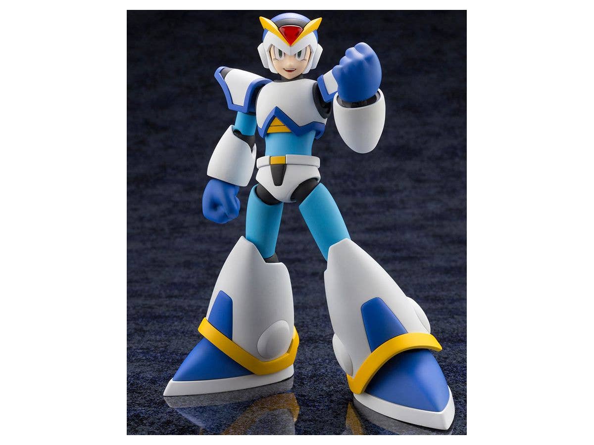 Kotobukiya 1/12 Mega Man X Series Mega Man X Full Armor / Rockman X Full Armor, Plastic Model Kit | 4934054041077