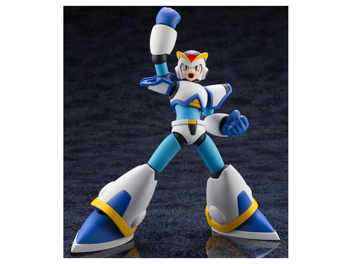Kotobukiya 1/12 Mega Man X Series Mega Man X Full Armor / Rockman X Full Armor, Plastic Model Kit | 4934054041077