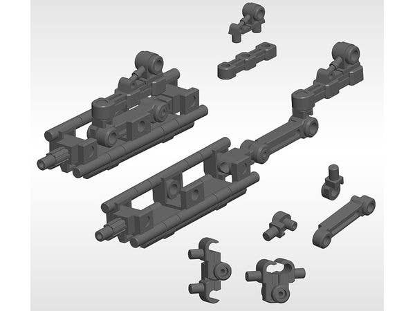 Kotobukiya MSG Mecha Supply 01 Flexible Arms Type-A | 4934054054442