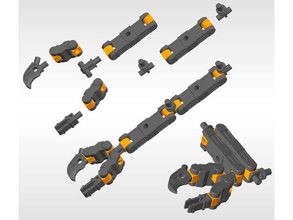 Kotobukiya MSG Series Mecha Supply 02 Flexible Arms Type B (Re-Run) | 4934054050307