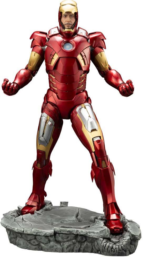 Kotobukiya 1/6 Avengers Series Marvel Avengers Movie Iron Man Mark 7 Artfx Statue | 4934054016464