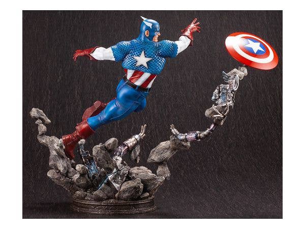 Kotobukiya 1/6 Captain America Avengers Fine Art Statue, Marvel Universe Series | 4934054023943