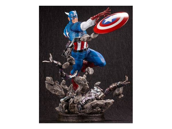 Kotobukiya 1/6 Captain America Avengers Fine Art Statue, Marvel Universe Series | 4934054023943