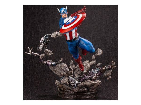 Kotobukiya 1/6 Captain America Avengers Fine Art Statue, Marvel Universe Series | 4934054023943