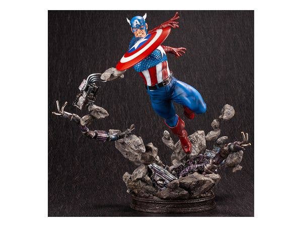 Kotobukiya 1/6 Captain America Avengers Fine Art Statue, Marvel Universe Series | 4934054023943